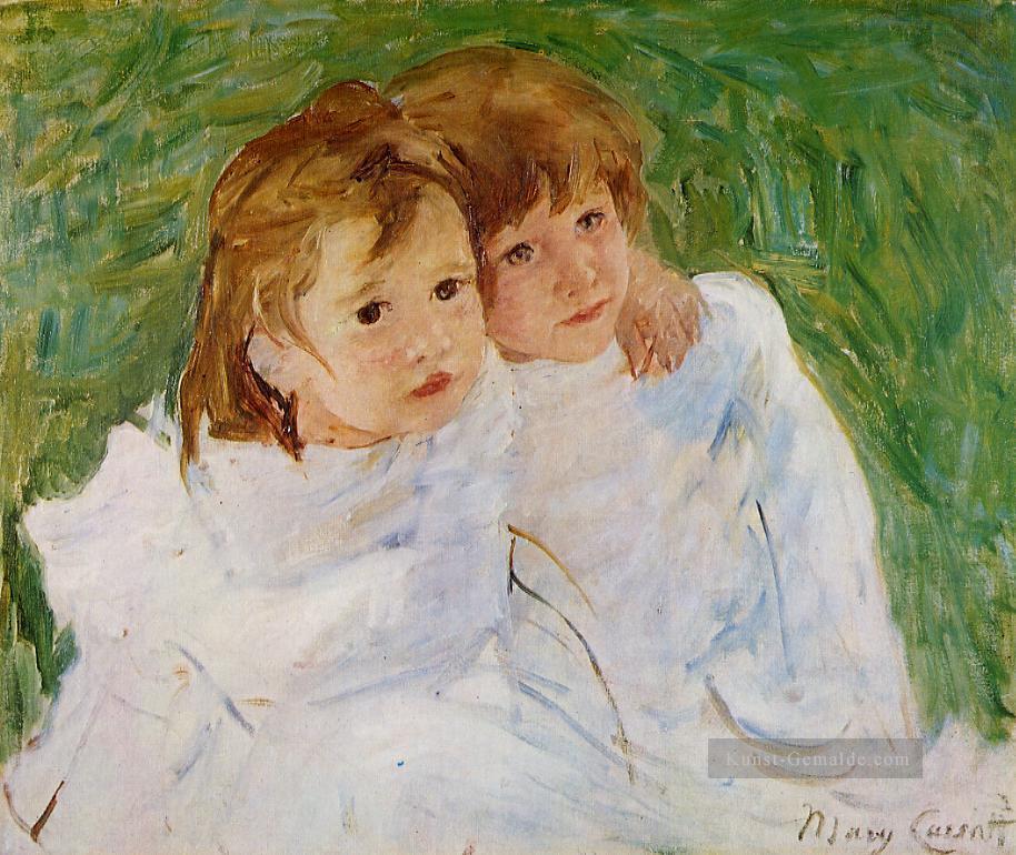 Die Schwestern Mütter Kinder Mary Cassatt Ölgemälde